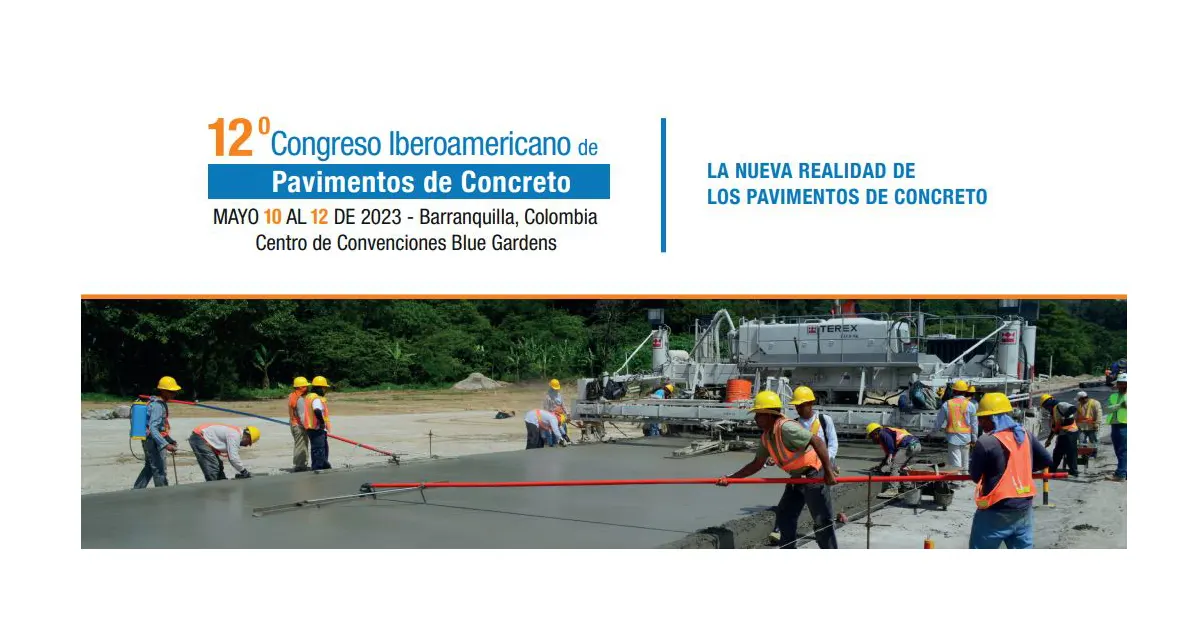 12 Congreso Iberoamericano de Pavimentos de Concreto